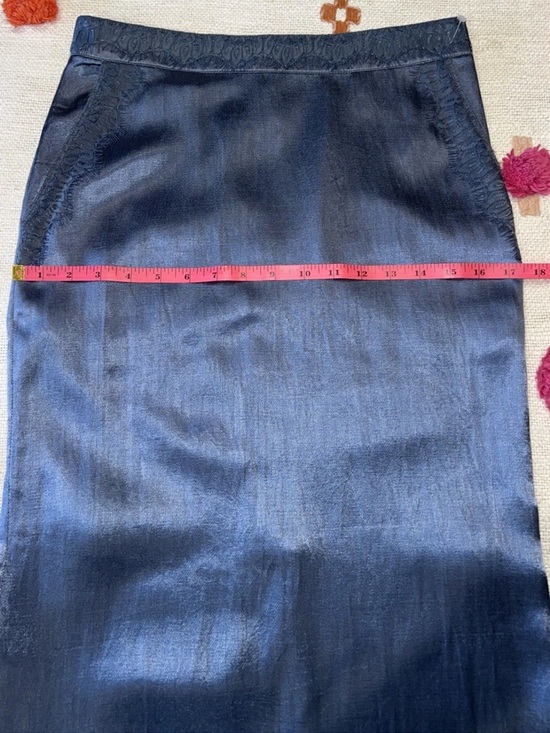 NEW Free People X Brenda Knight Satin and Lace Maxi Skirt & Vest Set XS - Picture 14 of 16